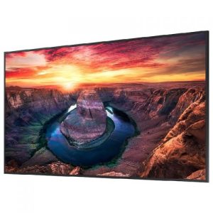 Ecran 55" sur cloison