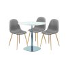 Ensemble Table Twin + 3 chaises Arlette
